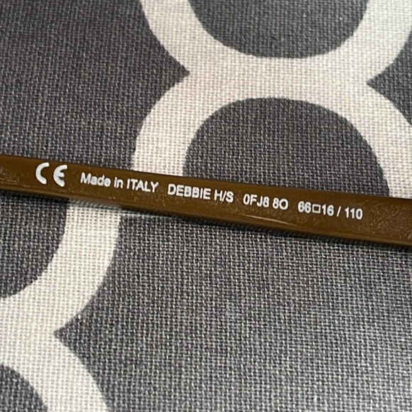 NWT Juicy Couture Sunglasses. Made in Italy. Debbie H/S warm brown color. - Picture 10 of 16